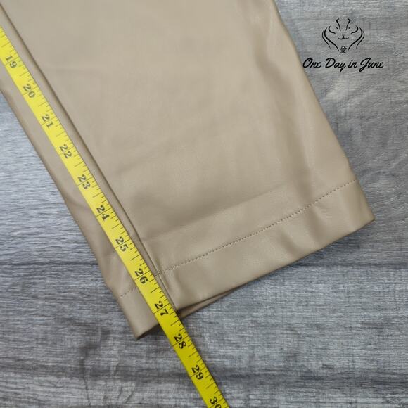 Laundry by Shelli Segal Faux Leather Pants Size L - Picture 5 of 6